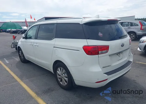 2017 Kia Sedona Lx from USA, damaged, VIN KNDMB5C12H6334875